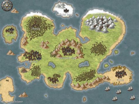 the map of the continent my game is going to be taking place on : inkarnate