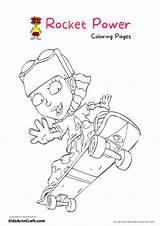 Rocket Power Coloring Pages For Kids – Free Printables  Art & Craft sketch template