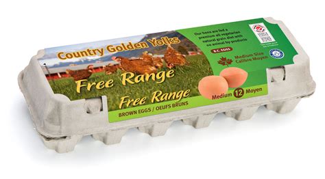 Free Range Eggs - Country Golden Yolks