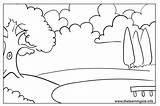 Coloring Picture Of Cloudy Day Pages sketch template