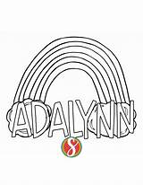 Free ADALYNN Coloring Pages — Stevie Doodles sketch template