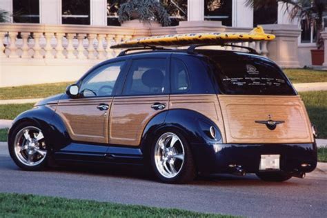 2001 CHRYSLER PT CRUISER CUSTOM WOODY BEACH CRUISER - - Barrett-Jackson ...