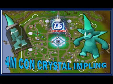 [OSRS] 4M CON CRYSTAL IMPLING - YouTube