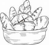 Sliced Baked Bread Coloring Page  Free Printable Pages For Kids sketch template
