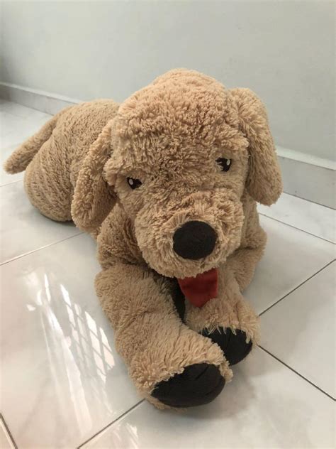 IKEA golden retriever dog soft toy gosig, Hobbies & Toys, Toys & Games on Carousell