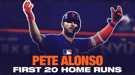 baseball savant Pete Alonso's First 20 Home Runs - corn snakes as pets24