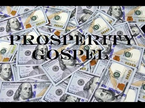 The Way Podcast - The Prosperity Gospel: Monetizing God. - YouTube