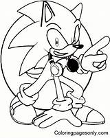 Sonic Coloring Pages  For Kids And Adults sketch template
