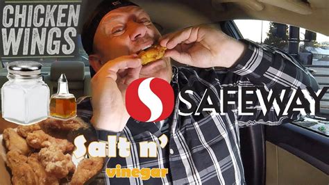 SAFEWAY ⭐SALT N' VINEGAR CHICKEN WINGS⭐ Food Review!!! - YouTube