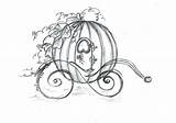 Cinderella Carriage Coloring Pages Printable sketch template