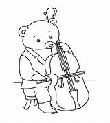 Instruments Of The Orchestra Coloring Pages sketch template