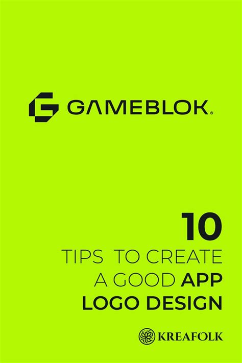 10 Tips To Create A Good App Logo Design | Logo design, App logo, Create logo design