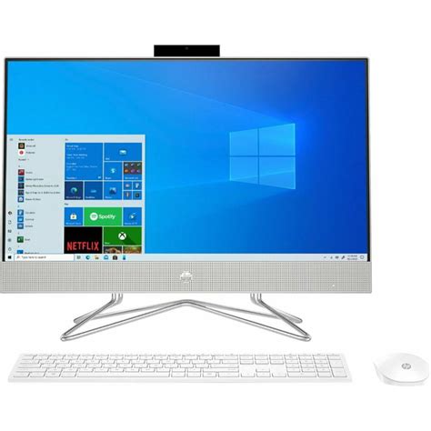 HP - 24" Touch-Screen All-In-One - AMD Ryzen 5 - 8GB Memory - 1TB SSD - Natural Silver 24-dp0124 ...