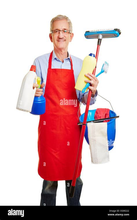 Lady janitor hi-res stock photography and images - Alamy