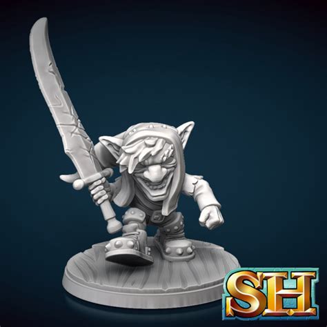 3D Printable Redcap Miniature by Stonehaven Miniatures