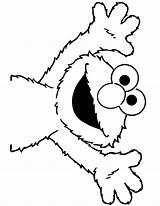 Elmo coloring Pages To Download And Print For Free sketch template