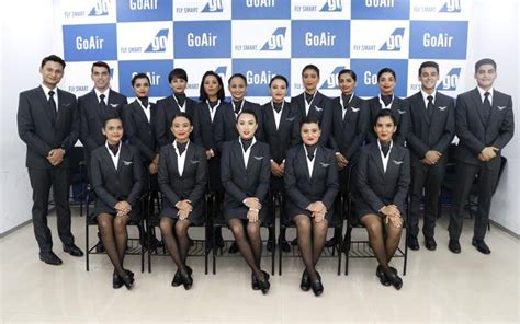 GoAir cabin crew uniform | Cabin crew, Airline cabin crew, Emirates ...