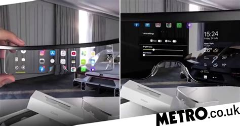 Futuristic 'Apple Glass' concept shows an iPhone for your eyes | Metro News