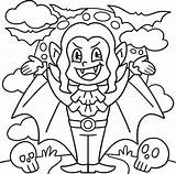 Girl Vampire Halloween Coloring Page For Kids 8209001 Vector Art At  sketch template