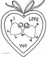 Free Valentine hearts coloring Sheet  032 sketch template