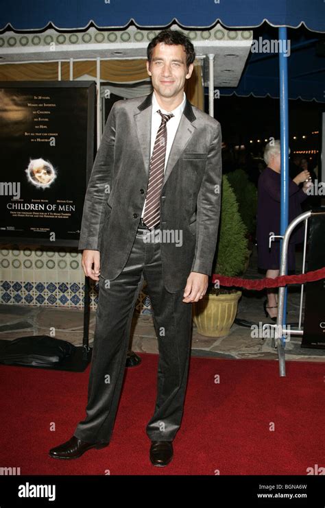 CLIVE OWEN CHILDREN OF MEN FILM PREMIERE WESTWOOD LOS ANGELES USA 16 ...