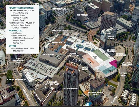 New Renderings and Site Plan Emerge For Phipps Plaza Expansion - What ...