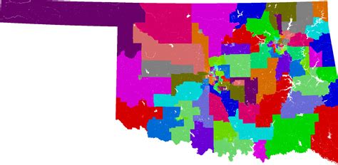 Oklahoma House District Map - Copper Mountain Trail Map