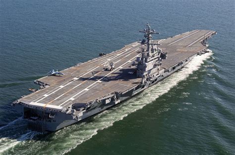 Iraq crisis: US sends major warship USS George HW Bush into Gulf