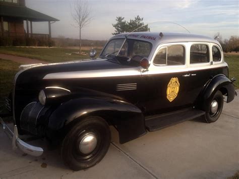 1939 Pontiac Kansas Highway Patrol Car | Police Vehicles | Old police ...