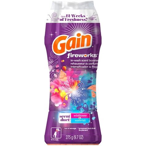 Gain Fireworks Gain Fireworks Scent Duets Laundry Scent Booster Beads, Wildflower and Waterfall ...