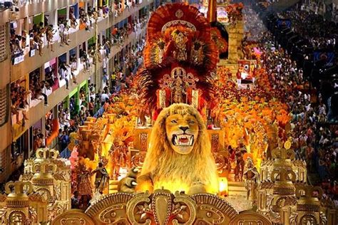 The Carnival in Rio de Janeiro is a world famous festival held before ...