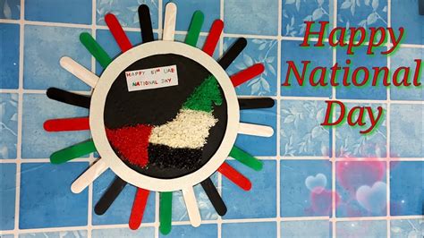 UAE National Day Craft Ideas/UAE Map Craft using Rice/Simple UAE Craft Activity - YouTube