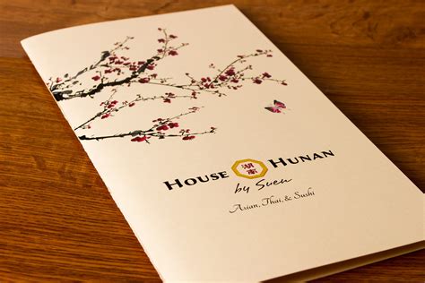 House of Hunan Menu Redesign :: Behance