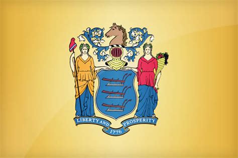 New Jersey US State Flag - Description & Download this flag