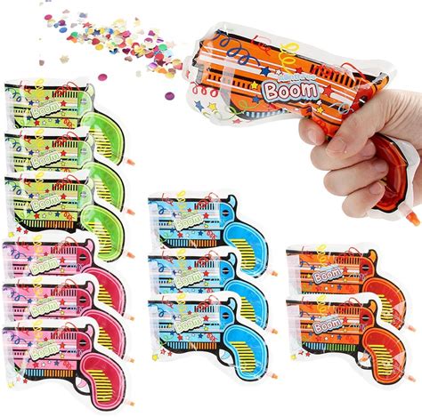 Amazon.com: Inflatable Toy Fireworks Guns, 12pcs Cool Balloon Salute ...