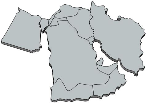 Download Middle East Map SVG | FreePNGImg