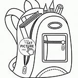 Free Backpack Coloring Page  JaniyahfvBest sketch template