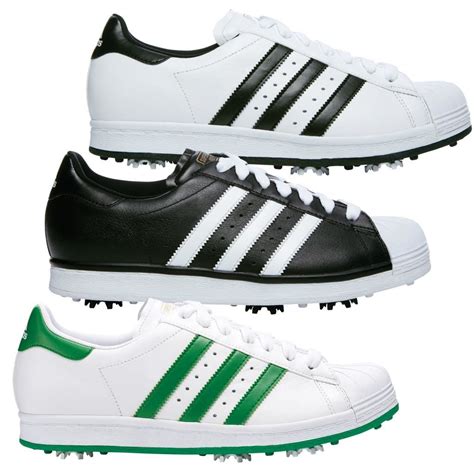 2014 Adidas Superstar Sport Leather Golf Shoes-Waterproof