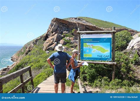 Visitors Besides a Map of Robberg Nature Reserve. South Africa. Editorial Stock Photo - Image of ...