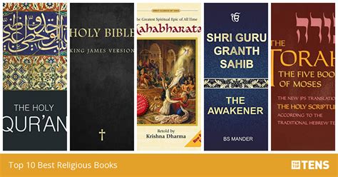 Top 10 Best Religious Books - TheTopTens