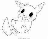 Free Printable Pikachu Coloring Pages For Kids sketch template