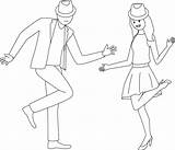 Jazz Dance coloring Page  Free Printable Coloring Pages sketch template