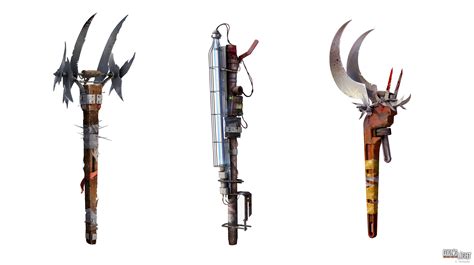 Dying Light Weapons Concept Art by Iloveneilyoung on DeviantArt