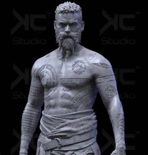 STL file Baldur -God of War fanart 👦・3D printing template to download・Cults