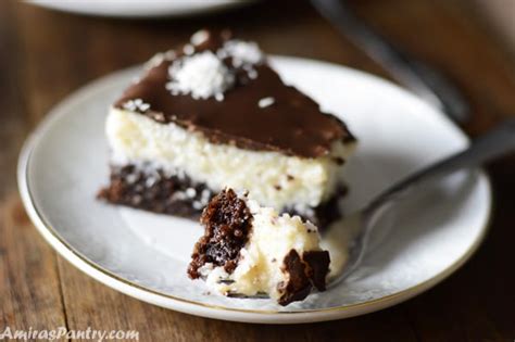 Chocolate Coconut Bounty cake - Amira's Pantry