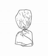 Premium Vector  Candy wrapper Sweet Dessert Food Doodle Linear Cartoon sketch template
