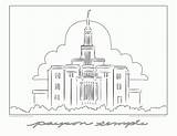 Washington Dc Temple Coloring Page Sketch sketch template