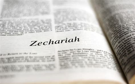 An Overview of the Book of Zechariah - JohnOglesby