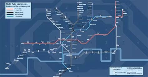 Night Tube map: First-look at London Underground night service - MyLondon