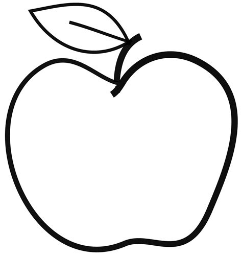 Simple Apple Outline